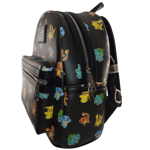 Loungefly Pokemon Multicolor Backpack NEW - Picture 3 of 3